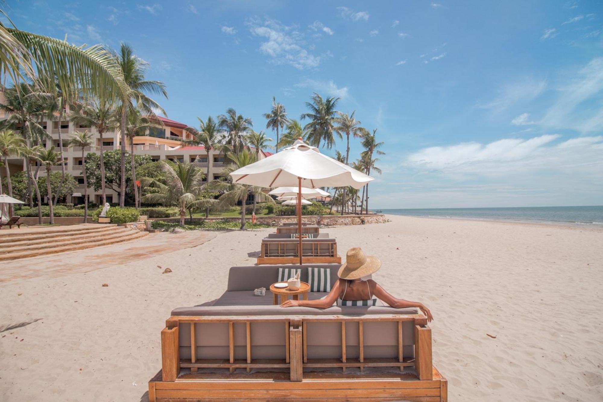 Dusit Thani Hua Hin Csaam Kültér fotó Beach at The Westin Nusa Dua Resort and Villas, Bali